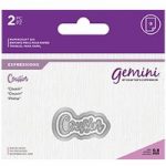 Gemini Die Set Expressions Cousin Sentiment | Set of 2