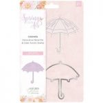 Crafter’s Companion Nature’s Garden Stamp & Die Umbrella Set of 2 | Spring Is In The Air