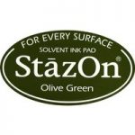 Tsukineko StazOn Ink Pad Olive Green