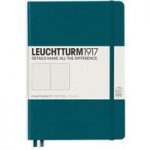Leuchtturm1917 Pacific Green A5 Hardcover Medium Notebook | Dotted