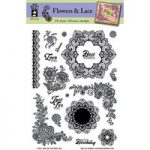 Hot Off The Press – Flowers & Lace Silicone Stamps