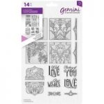 Gemini A5 Stamp Set Love Always | Set of 14