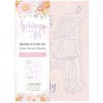Crafter’s Companion Nature’s Garden Stamp Spring Is In The Air Set of 7 | Spring Is In The Air