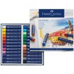 Faber Castell Creative Studio Oil Pastel Crayon Set | Box of 24