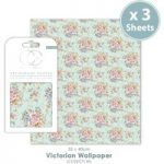 Craft Consortium Decoupage Paper Pad Victorian Wallpaper | 3 Sheets