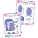 Card Making Magic 5in x 7in Card & Box with Layering Nested Oval Die Bundle