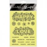 Hunkydory For the Love of Stamps A6 Set Floral Expressions | Set of 19