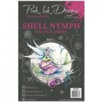 Pink Ink Designs A5 Clear Stamp Set Shell Nymph | Set of 8