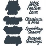 Paper Boutique Die Set Sentiments Volume XVII | Set of 8