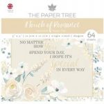 The Paper Tree 5in x 5in Sentiment Topper Pad 160gsm 64 Sheets | A Touch of Romance