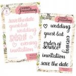 Everyday Journaling Wedding Words Die & Stamp Bundle