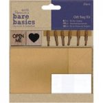 Papermania Bare Basics Gift Bag Kit