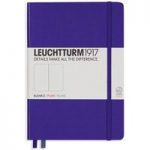 Leuchtturm1917 Purple A5 Hardcover Medium Notebook | Plain