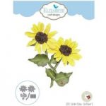 Elizabeth Craft Designs Die Set Garden Notes Sunflower #2 | Set of 7