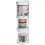 Deflecto Tape Tower 3 Compart/Lids