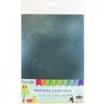 Dovecraft Tropical Card Pack 250gsm | Pack of 8