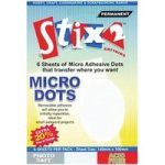 Stix2 Micro Adhesive Dot Sheets 140mm x 100mm | 6 Sheets