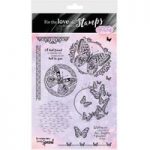 Hunkydory For the Love of Stamps A4 Aperture Set All of a Flutter | Set of 14