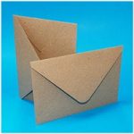 Craft UK 5in x 7in Kraft Envelopes 140gsm | Pack of 50