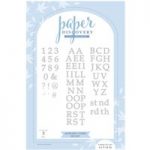 Paper Discovery Die Set Alphabet Strips | Set of 3
