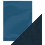 Craft Perfect by Tonic Studios A4 Weave Textured Card Navy Blue | Pack of 10