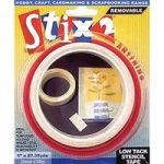 Stix2 Low Tack Removable Stencil Tape | 25mm x 25m