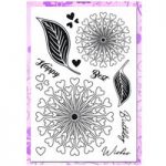 Dawn Bibby Creations Stamp Set Charlee Flower | Set of 12