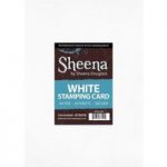 Crafter’s Companion Sheena A4 White Stamping Card 300gsm | 60 Sheets