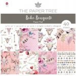 The Paper Tree 12in x 12in Paper Pad 160gsm 40 Sheets | Boho Bouquets