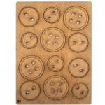 Creative Expressions Art-Effex MDF Board Buttons