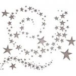 Sizzix Thinlits Die Set Swirling Stars Set of 9 by Tim Holtz