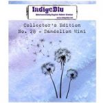 IndigoBlu Rubber Stamp Dandelion Mini Collectors Edition Number #28