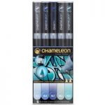 Chameleon Pen Blue Tones Set | Set of 5