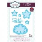 Sue Wilson Fillables Die Set Collection Twinkle Twinkle Cloud and Stars