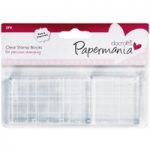 Papermania Clear Stamp Blocks (Pack of 2)