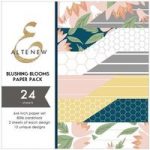 Altenew 6in x 6in Paper Pack Blushing Blooms | 24 Sheets