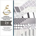Altenew 6in x 6in Paper Pack Essential Rock Collection | 24 Sheets