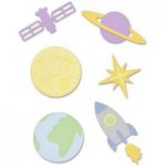 Sizzix Thinlits Die Set Space Set of 11 by Emily Tootle
