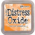 Ranger Distress Oxide Ink Pad 3in x 3in by Tim Holtz | Carved Pumpkin