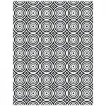 Creative Expressions Embossing Folder Circle Illusion | 5.75in x 7.5in