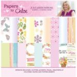 Papers by Chloe 8in x 8in Luxury Paper Pad Spring Wishes | 48 Sheets