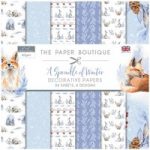 Paper Boutique 6in x 6in Paper Pad 160gsm 36 Sheets | A Sprinkle of Winter