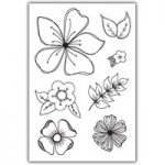 Julie Hickey Designs Stamp Set Spring Delights Floral Fancies | Set of 7