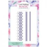 Card Making Magic Die Set Lace Ribbons Set #1 Lacey Collection by Christina Griffiths