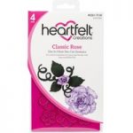 Heartfelt Creations Cut & Emboss Die Set Classic Rose | Set of 4