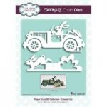 Creative Expressions Die Set Classic Car Set of 4 | Paper Cuts 3D Collection