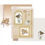 Hunkydory Luxury Topper Set Border Terrier & Jack Russel | 3 Sheets