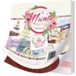 Hunkydory 5in x 5in Paper Pad The Square Little Book of Mum Mantras | 150 Pages
