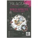 Pink Ink Designs A5 Clear Stamp Set Bird Fairy Sprite | Set of 10