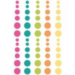 Simple Stories Enamel Dots Embellishments Oh Happy Day! | Pack of 60
